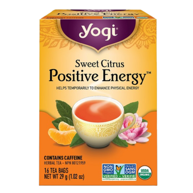 Yogi Tea Sweet Citrus Positive Energy
