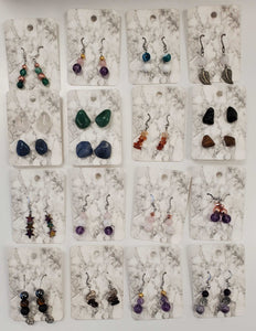 Crystal Earrings by Brynn Loucks