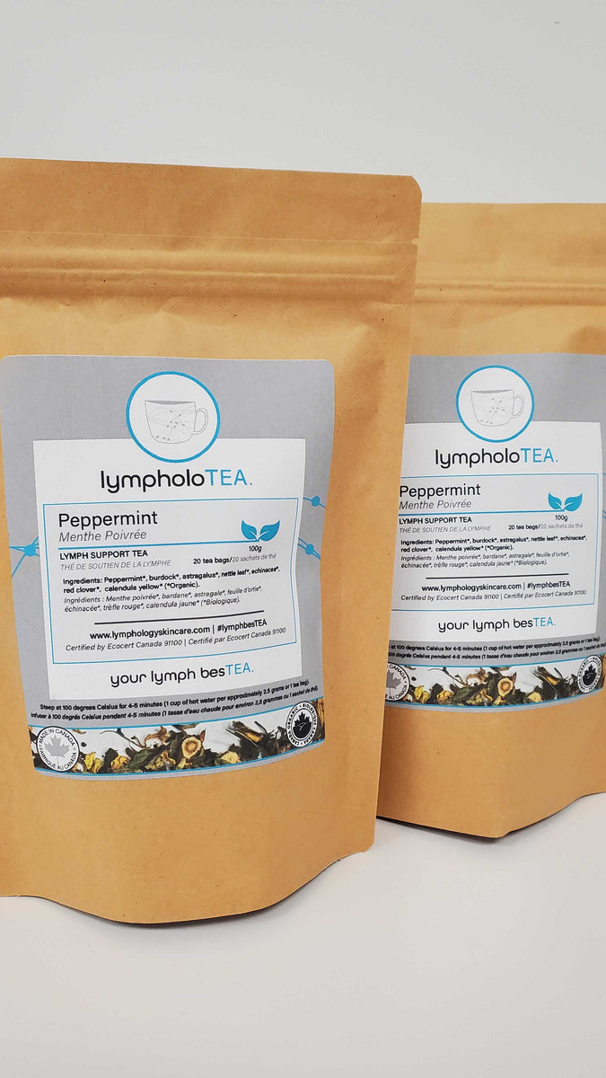 LympholoTEA Peppermint 20 tea bags 100g – V apothecary
