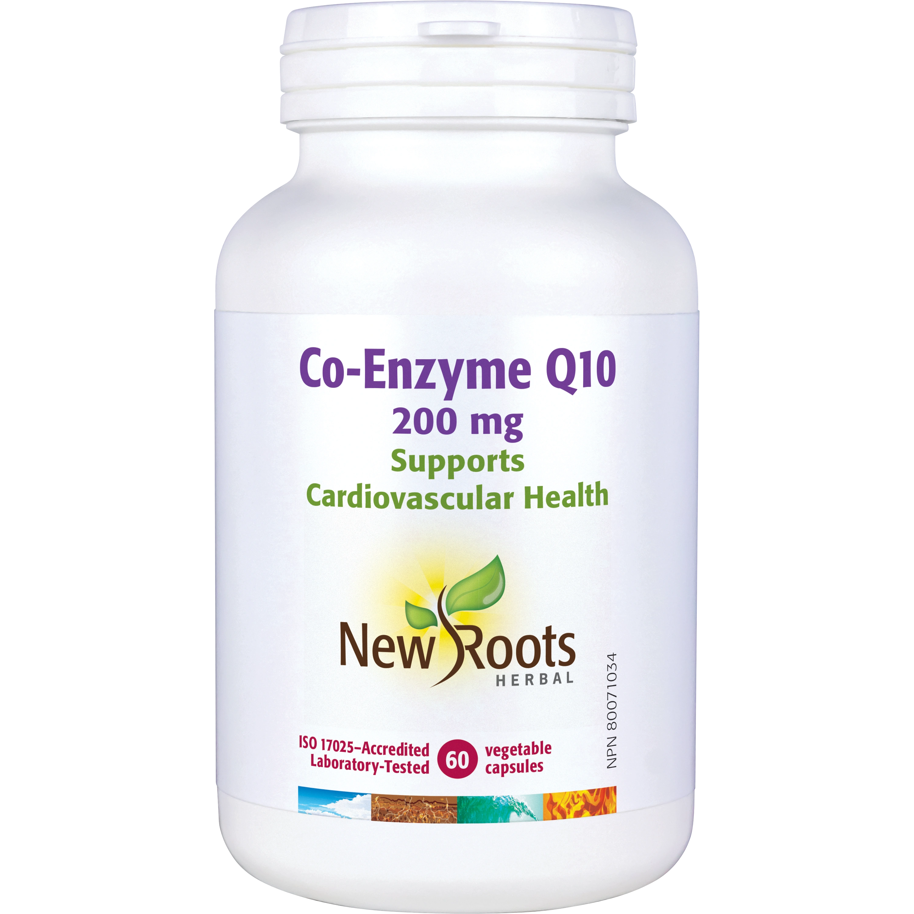 New Roots Herbal: Co-Enzyme Q10 200mg 60 Capsules
