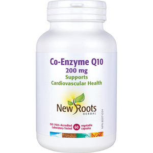 New Roots Herbal: Co-Enzyme Q10 200mg 60 Capsules