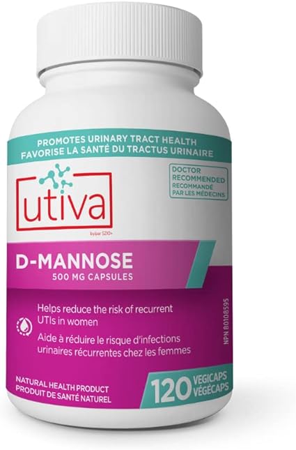 Utiva D-Mannose 120caps