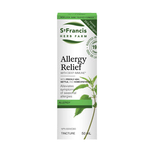 St. Francis Herb Farm: Allergy Relief with Deep Immune Tincture 50ml