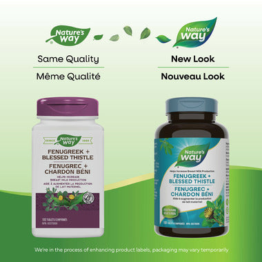 Nature's Way Fenugreek + Blessed Thistle 180 Tablets