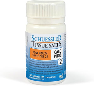 Schuessler Tissue Salts: Calc Phos 2 125 Tablets