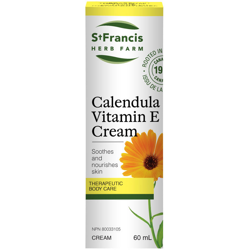 St Francis: Calendula Vitamin E Cream 60ml