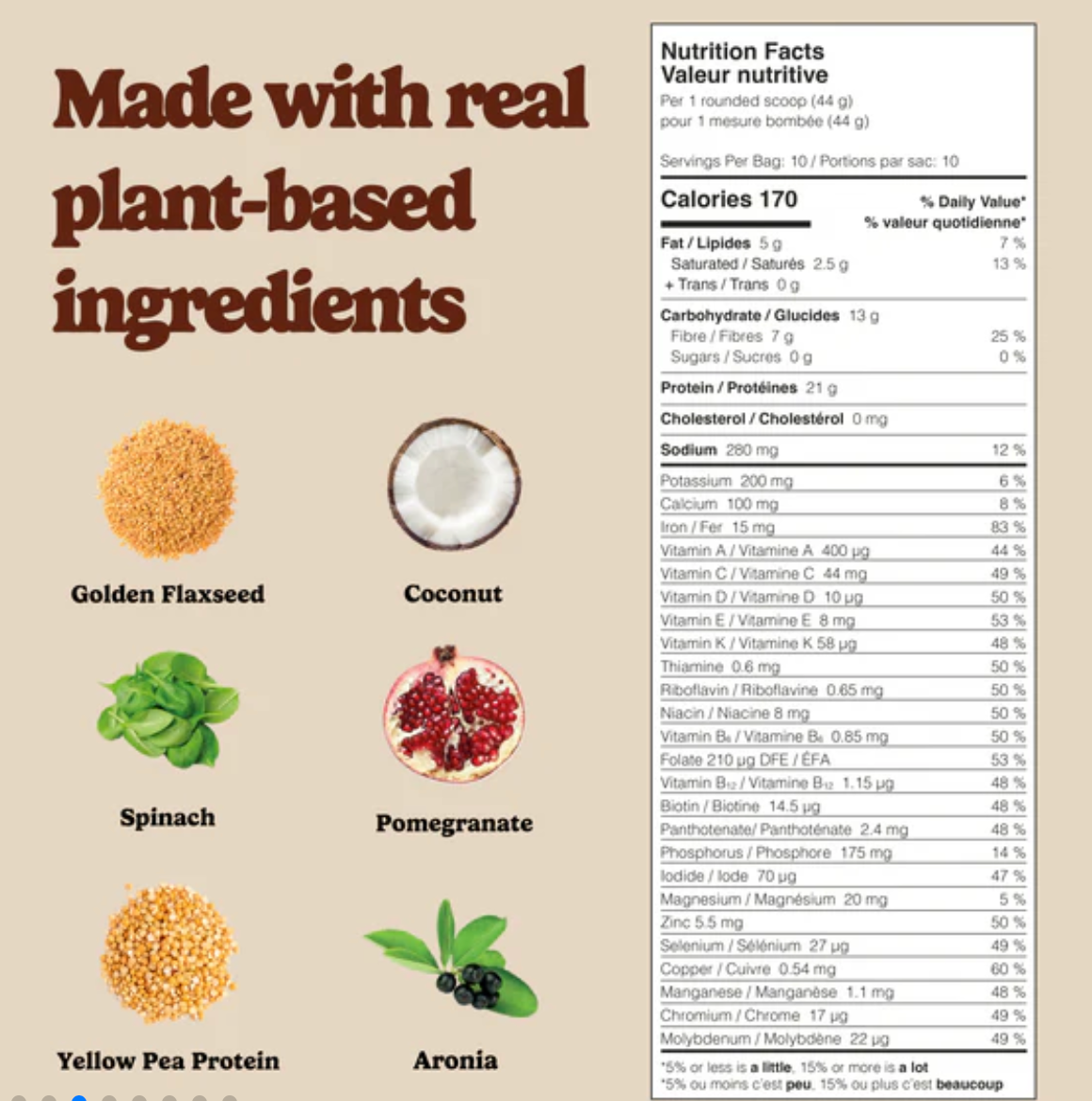 Good Protein Plant-Based Protein Powder Chocolate Fudge 440g
