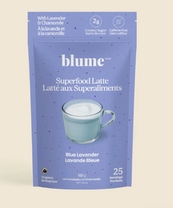 Blume Superfood Latte Powder: Blue Lavender Blend