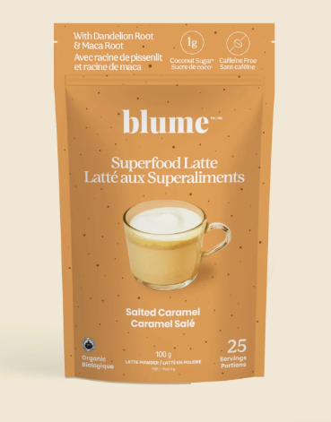 Blume Superfood Latte Powder: Salted Caramel Blend