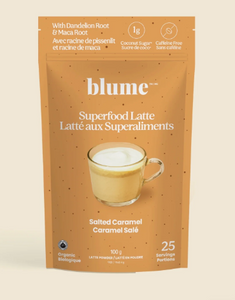 Blume Superfood Latte Powder: Salted Caramel Blend