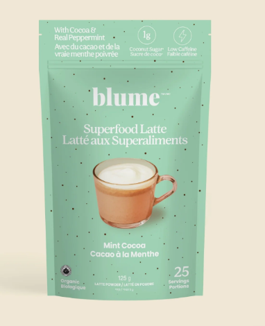Blume Superfood Latte Powder: Mint Cocoa Blend