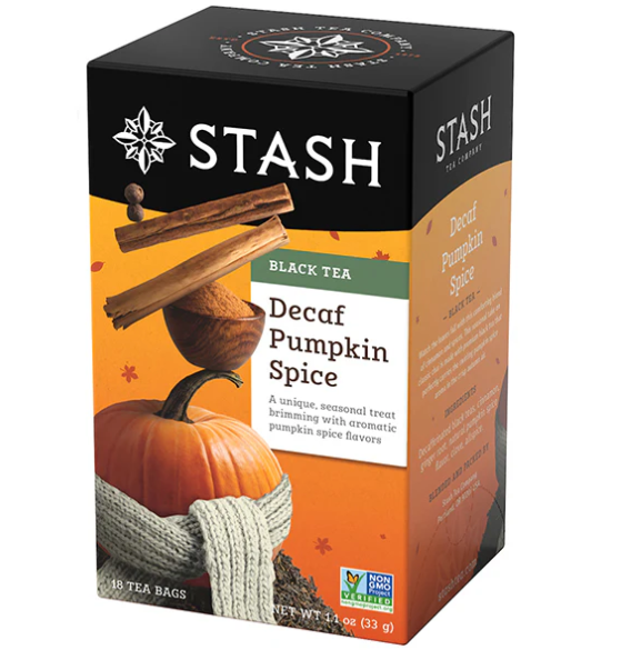 Stash Decaf Pumpkin Spice Black Tea