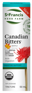 St. Francis Herb Farm Canadian Bitters Maple 50ml