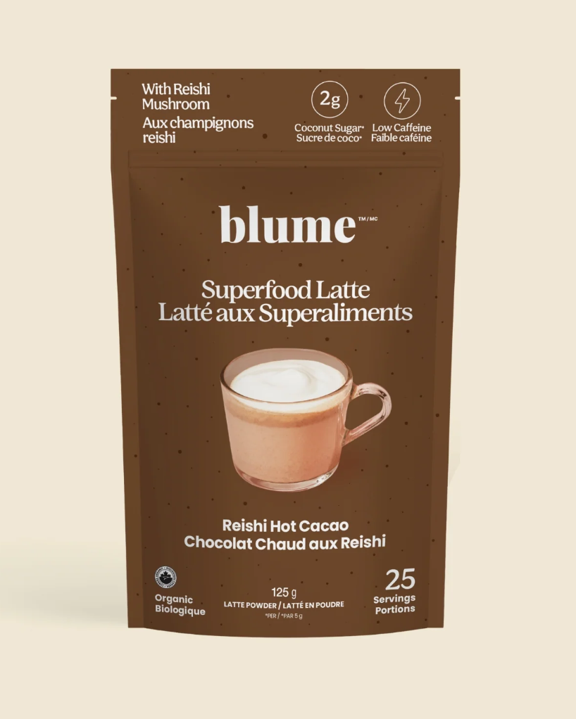 Blume Superfood Latte: Hot Cocoa & Reishi Blend 125g