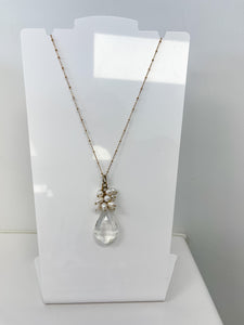 Very Valero Jewellery Clear & Pearl