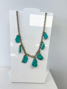 Very Valero Jewellery Chunky Turquoise Stone