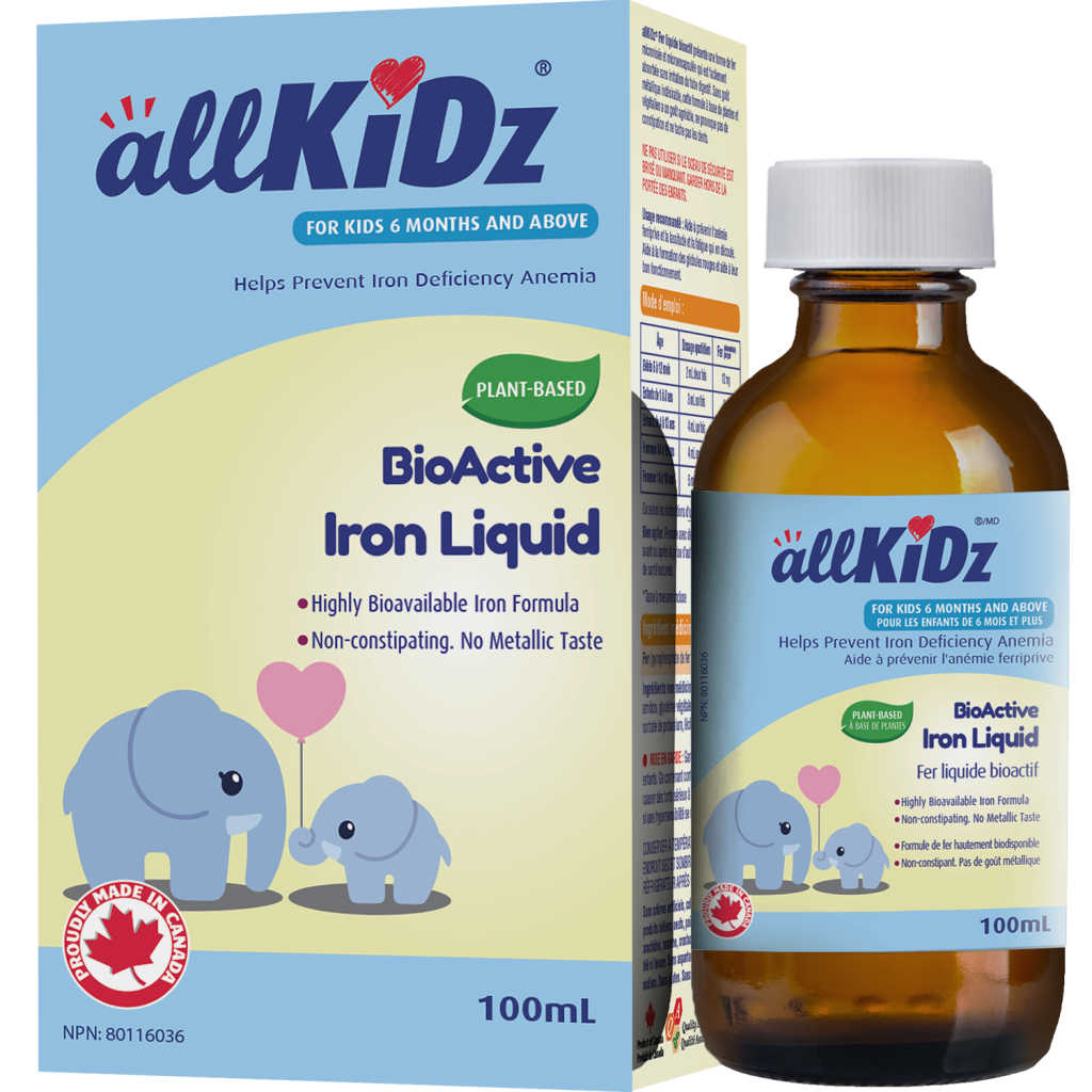 AllKidz BioActive Iron Liquid 100ml
