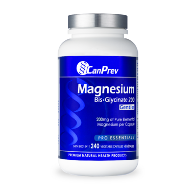 CanPrev: Magnesium Bis-Glycinate 200mg