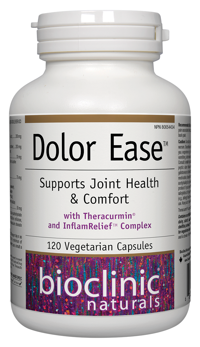 BioClinic Naturals: Dolor Ease 120 Veg Capsules