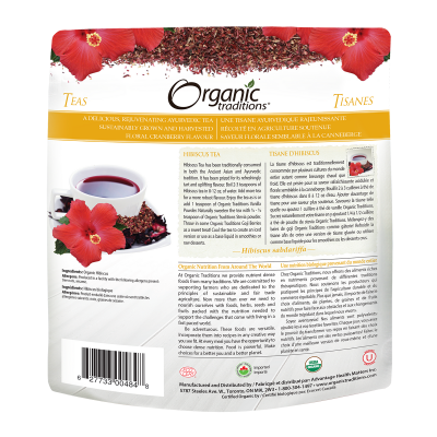 Organic Traditions Organic Hibiscus Tea 200g