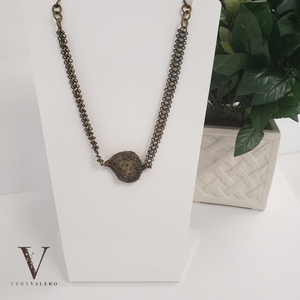Very Valero: Medium Necklace - Agate Geode Statement