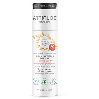 Attitude Mineral Sunscreen Face Stick 1oz