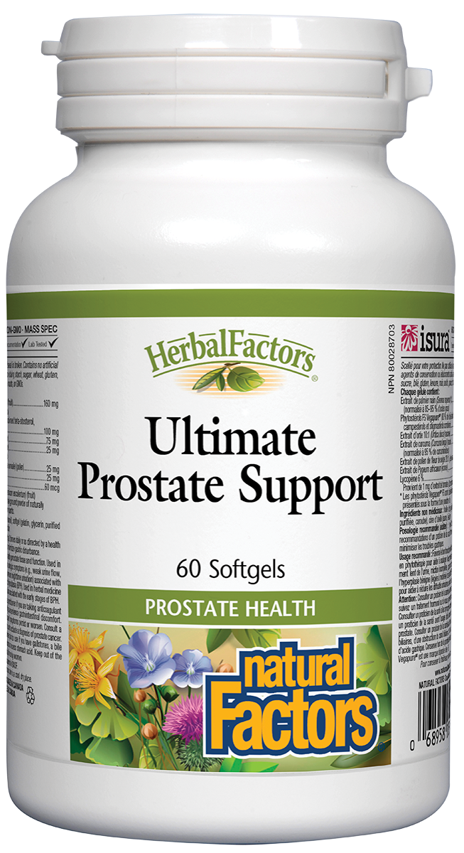 Natural Factors: Ultimate Prostate Support 60 Softgels