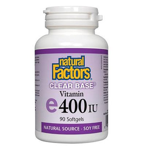 Natural Factors: Vitamin E 400IU 180 Softgels