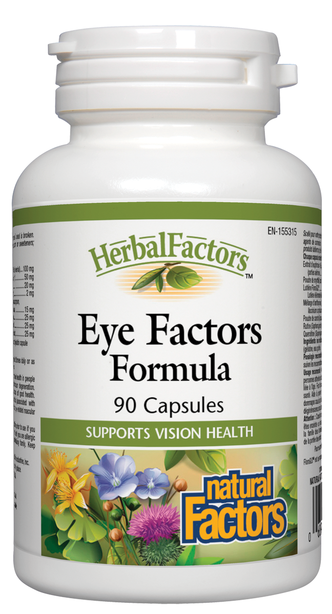 Natural Factors: Eye Factors Formula 90 Capsules