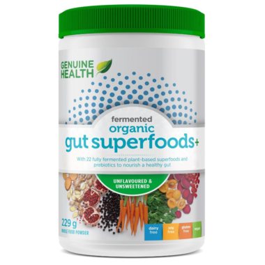 Genuine Health: Fermented Organic Gut Superfoods+ Unflavoured