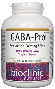 Bioclinic Naturals: Gaba-Pro Chewable 90s