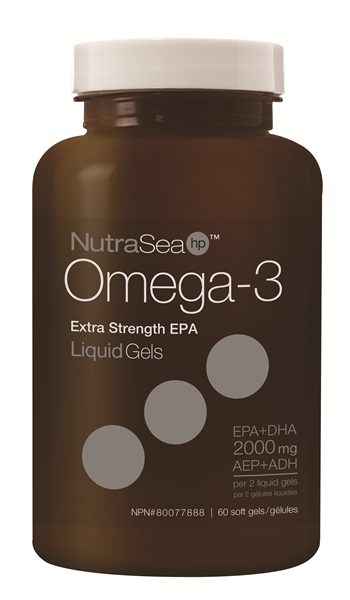 NutraSea: hp Omega-3 LiquidGels Extra Strength EPA 60 Softgels