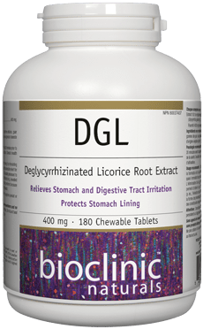 Bioclinic Naturals: DGL Chewable 180s