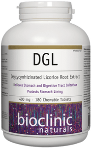 Bioclinic Naturals: DGL Chewable 180s