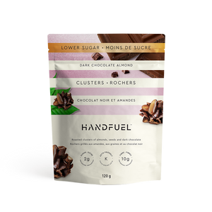 Handfuel Dark Chocolate Almond Clusters 120g