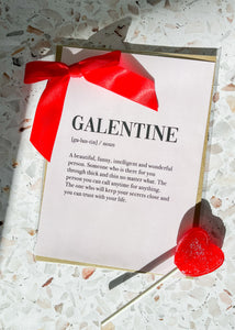 Card: Galentine