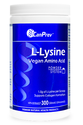 CanPrev L-Lysine Vegan Amino Acid Powder 300g