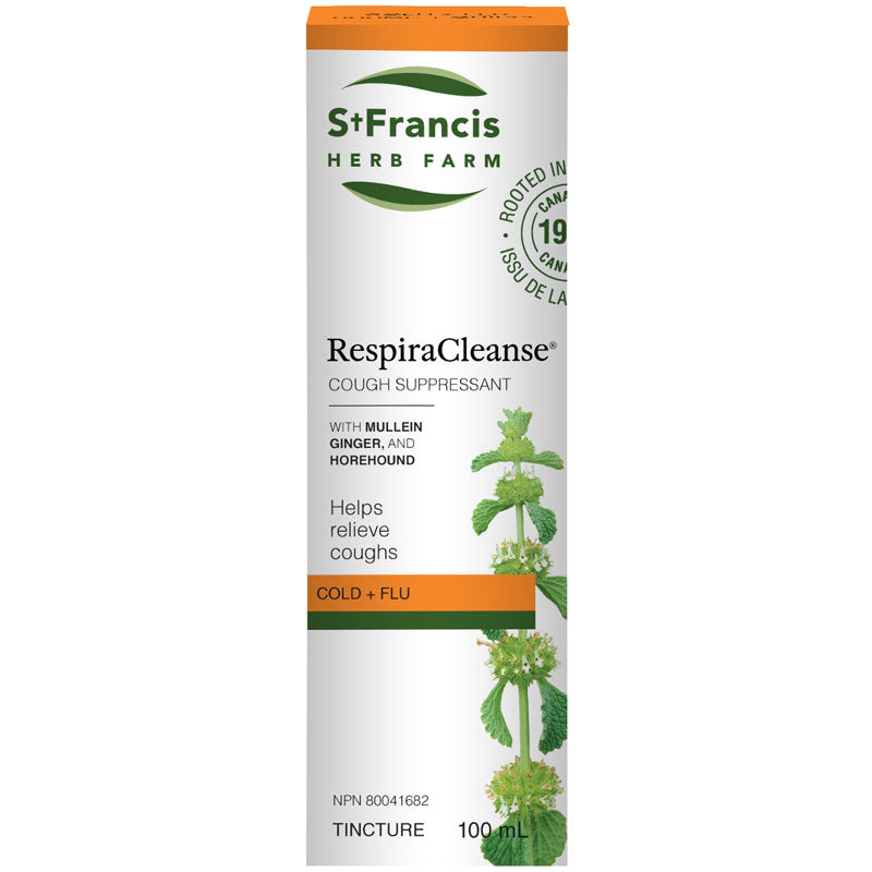 St. Francis Herb Farm: RespiraCleanse Dry Cough Suppressant 50ml