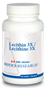 Biotics: Phosphatidylcholine 100 Capsules (aka Lecithin 3x)