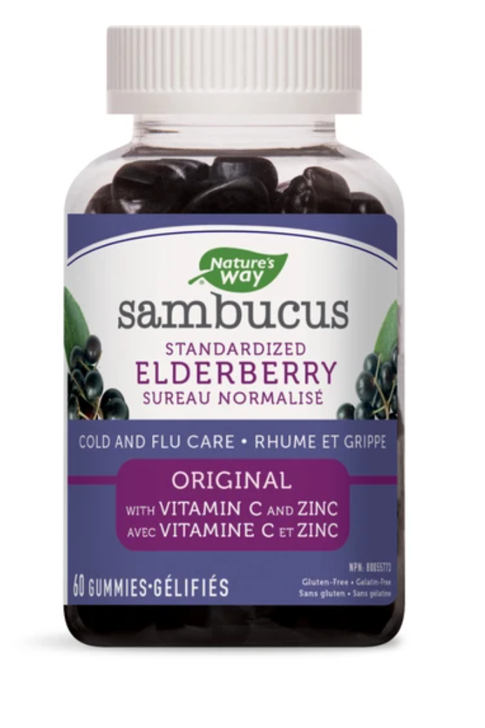 Nature's Way: Sambucus Elderberry Gummies