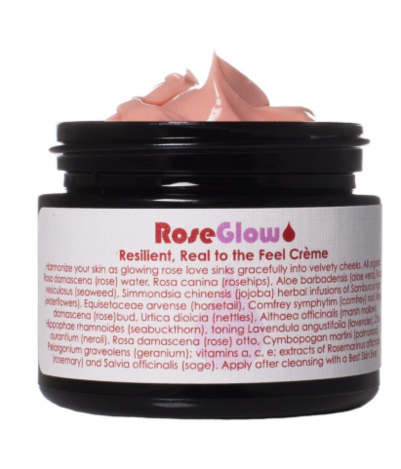 Living Libations: Rose Glow Crème