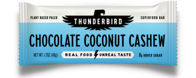 Thunderbird Chocolate Coconut Cashew Superfood Bar