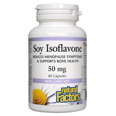 Natural Factors Soy Isoflavones 50mg 60 capsules