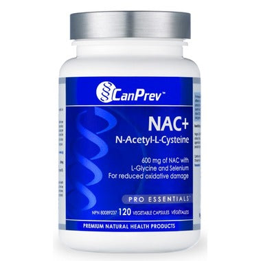 CanPrev NAC+ N-Acetyl-L-Cysteine 600mg 120 caps