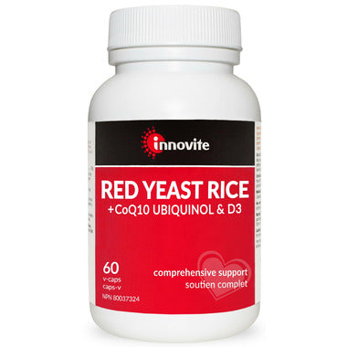 Innovite Red Yeast Rice + COQ10 + D3 60 caps