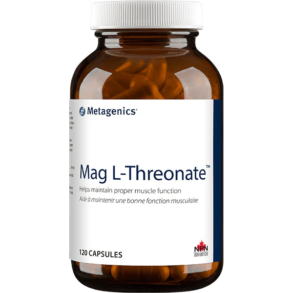 Metagenics Magnesium L-Threonate 120 Capsules